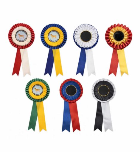 7418 - Coccarda da Premiazione Bicolore Grande