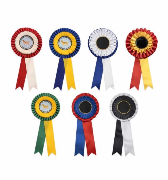 7418 - Coccarda da Premiazione Bicolore Grande