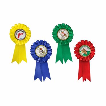 7471 Coccarda da Premiazione Colorata Piccola