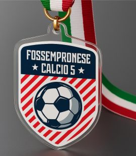 medaglia plexiglass scudetto