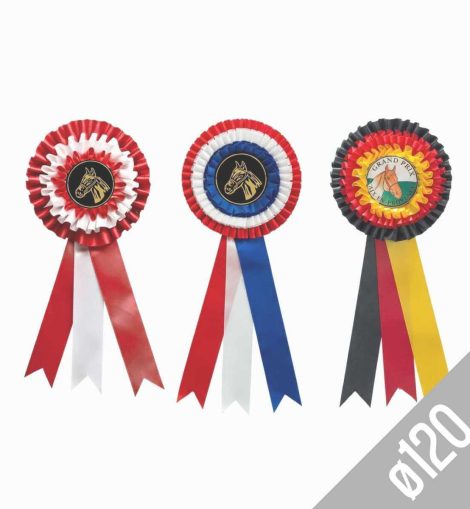 Coccarda Tricolore Grande Personalizzabile